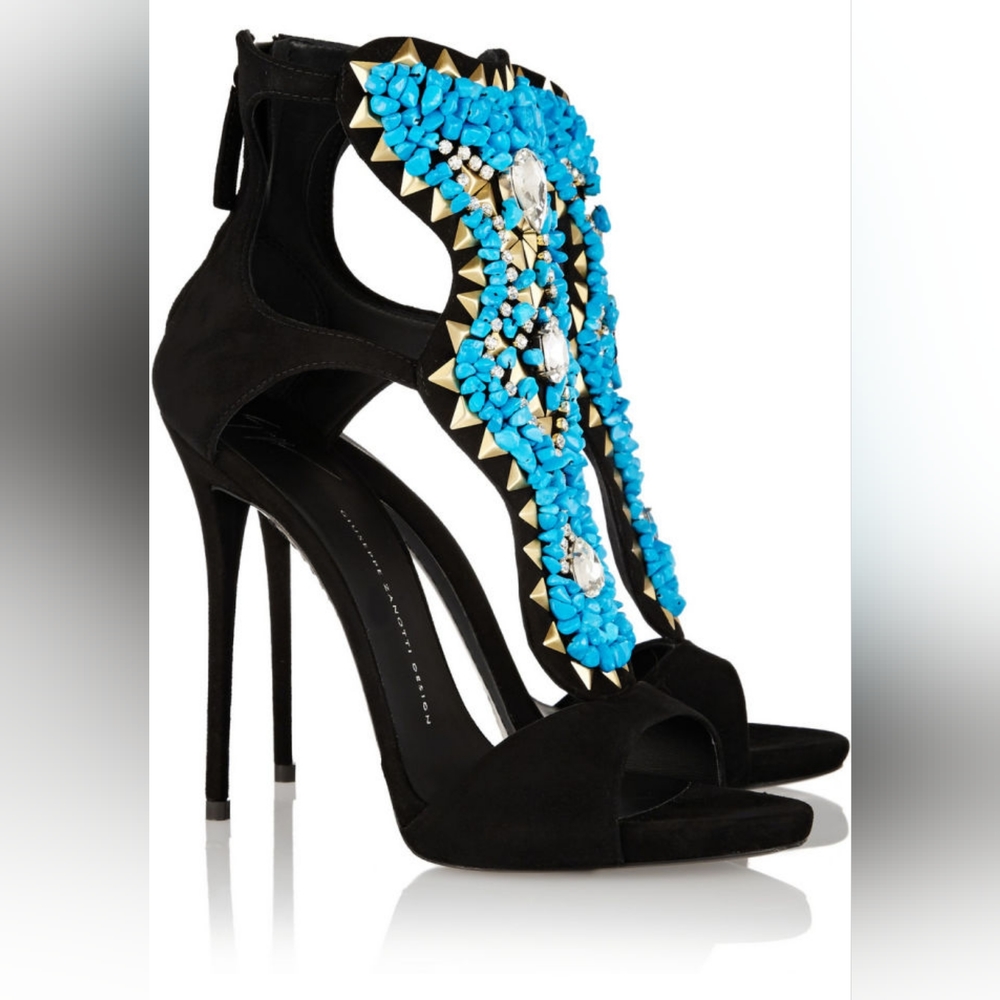 GIUSEPPE ZANOTTI Crystal sandals